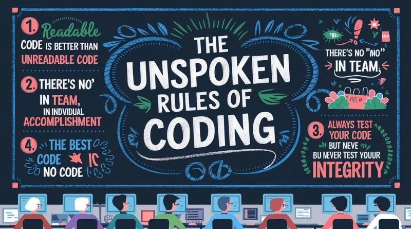 The Unspoken Rules of Coding for Both Novice and Sage Developers